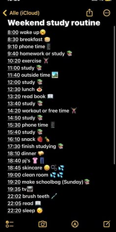 Study Routine For Weekend, Study Routine On Weekends, School Weekend Routine, Productive Morning Routine Weekend, Aesthetic Weekend Routine, Morning Weekend Routine, Weekend Study Routine, Aesthetic Study Routine