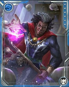 Sorcerer Supreme, Eye Of Agamotto, Storm Marvel, Black Heroes, Valiant Comics, Marvel Cards