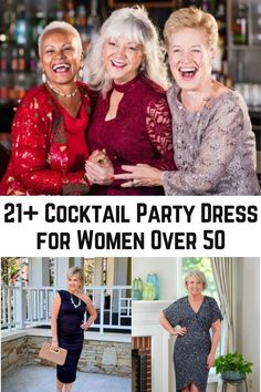 Découvrez 21 robes cocktail élégantes et sophistiquées conçues spécialement pour les femmes de plus de 50 ans. Parfaites pour toutes les occasions, ces robes allient confort et style pour un look intemporel et chic.  #cocktaildresses #fashionover50 #elegantstyle #ageisjustanumber #over50fashion #midlifefashion #classydresses #womenover50 #maturestyle #chic Dress For Women Over 50, 50's Costume, Cocktail Dress For Women, Best Cocktail Dresses, Cocktail Dresses For Women, Wrap Shirt Dress, Dresses For Women Over 50, Chic Over 50, Perfect Cocktail Dress