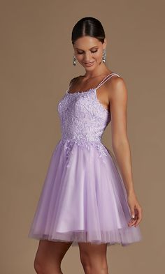 Short Embroidered A-Line Corset-Back Party Dress Formal Dance Dresses Butterfly, Lavender Homecoming Dress Cutedressy, Semi Formal Dresses Short Simple, 15 Dresses Quinceanera Lavender Short, Short Purple Dance Dresses, Middle School Homecoming Dresses Purple, Homecoming Dresses 2022 Trendy, Prom Short Dresses 2022, Short Lilac Prom Dresses