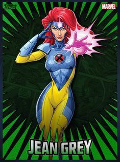 the cover to jean grey's new comic book