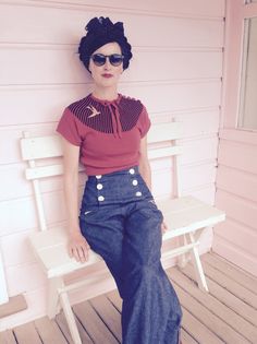 50s Outfit Inspiration, Casual 1950s Outfits For Women, Modern 1940s Style, 30s Inspired Outfits, 1940 Fashion Women 40s Style, 1940s Outfits For Women, 1930s Fashion Women Casual, Lindy Hop Outfit, 1950s Casual Outfits