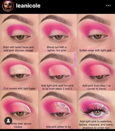 Pink Eyeshadow Step By Step, Morphe Pink Palette Looks, Easy Pink Makeup Looks Step By Step, Pink Makeup Looks Step By Step, Pink Makeup Step By Step, Pink Eyeshadow Looks Easy, Pastel Eyeshadow Looks Step By Step, Hot Pink Eyeshadow Looks Step By Step, Hot Pink Makeup Ideas