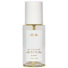 What it is: Get transported all the OUAI to the beaches of St. Barts with this luxurious, tropical-scented hair and body mist with notes of dragon fruit, orange blossom, tuberose, and musk.Fragrance Family: FreshScent Type: Fresh SolarKey Notes: Dragon Fruit, Orange Blossom, MuskFragrance Description: This scent is not a basic beach. With notes of dragon fruit, orange blossom, tuberose, and musk, a tropical vacay is only a spray a-OUAI.What Else You Need to Know: Get transported all the OUAI to Ouai St Barts Cream, St Barts Ouai, Ouai Hair And Body Mist, Ouai St Barts Perfume, Ouai Lotion, Ouai Body Products, Ouai Hair Perfume, Ouai Perfume, Ouai St Barts