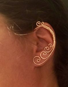 Bound to be Swirls, Vine earring, Jewelry, Ear Cuff, Vine Jewelry, ear jewelry, ear climber, ear wrap, ear jacket, non pierced by WickedlyWired on Etsy https://www.etsy.com/listing/556666014/bound-to-be-swirls-vine-earring-jewelry Elegant Adjustable Wire Wrapped Ear Climbers, Elegant Gold Wire-wrapped Ear Cuff, Elegant Gold Wire Wrapped Ear Cuff, Elegant Wire Wrapped Cartilage Earrings For Gift, Spiral Ear Cuff, Elegant Gold Wire Wrapped Cartilage Earrings, Elegant Adjustable Spiral Wrap Earrings, Elegant Spiral Ear Cuff, Elegant Spiral Single Ear Cuff