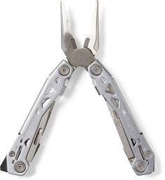 a pair of multitool pliers on a white background