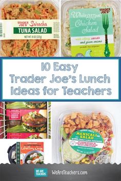 10 easy trader joe's lunch ideas for teachers