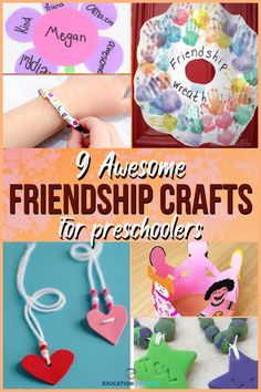 9 awesome friends crafts for preschoolers to make