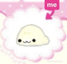 an animated image of a cute little cloud