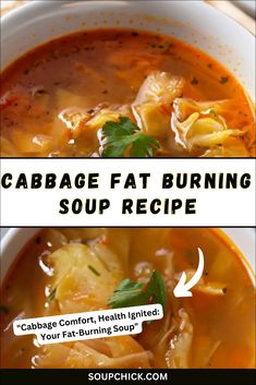 Cabbage Fat-Burning Soup Recipe | Diet Friendly Diet Cabbage Soup, Coleslaw Recipe Easy, Homemade Soup Recipe