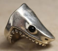 Mouth Ring, Shark Ring, Cool Rings, Shark Mouth, Engagement Rings Affordable, Dope Jewelry, Statement Ring Silver