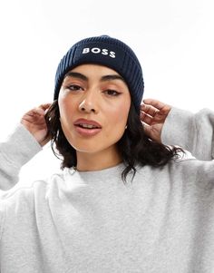 Accessories by BOSS by Hugo Boss May cause compliments Branded design Domed crown Turn-up brim Fisherman Beanie, Halloween Top, New Years Eve Dresses, Jane Dress, Dress Bra, White Trainers, Horse Girl, Maxi Dress Trend, Plus Size Pregnancy