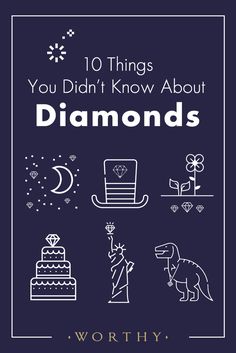 the cover of 10 things you didn't know about diamonds, written by worthy