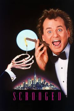 Scrooged Movie Poster, Scrooged Movie, Great Christmas Movies, John Forsythe, Christmas Movies List, Xmas Movies, Jane Foster, Dc Legends, Best Christmas Movies