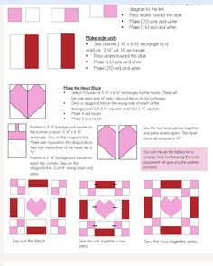 the instructions for how to make an origami heart