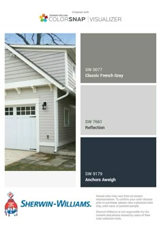 the color scheme for this house is gray