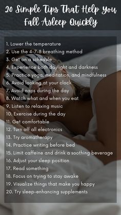 Sleeping Hacks Falling Asleep Tips, Habit Swap, Tips For Falling Asleep, How To Fall Asleep Quickly, Falling Asleep Tips, Help Falling Asleep, Fall Asleep Quickly, Ways To Fall Asleep, Fall Asleep Instantly