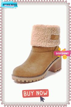 Brown Winter Fleece Lined Boots Casual Round Toe Booties For Winter, Comfortable Winter Boots With Faux Fur Lining, Comfortable Closed Toe Winter Boots, Comfortable Winter Booties With Round Toe, Winter Booties With Faux Fur Lining And Round Toe, Warm Winter Boots For Cold Weather, Warm Winter Booties With Round Toe, Comfortable Fall Boots With Faux Fur Lining, Casual Fall Booties With Faux Fur Lining