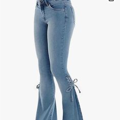 Cowgirl Jeans, Womens Ripped Jeans, Moda Denim, Denim Outfits, Boot Straps, Denim Pants Women, Jeans Material