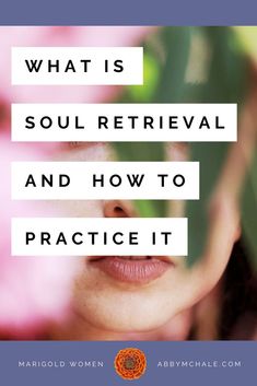 Soul retrieval is often described in terms of shamanism and spirituality and as a healing you receive by a practitioner. What mot people don't realize is that it is a process or spiritual journey you can under go yourself. Click through to learn a soul retrieval exercise, and the deeper meaning of what it is. Mother Wound, Feminine Spirituality, Vibrational Medicine, Deeper Meaning, Witchy Stuff, The Present Moment