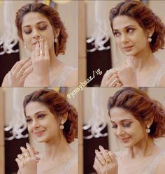 Open Hair With Dupatta On Head, Jennifer Winget Short Hair, Jenifer Winget Dresses In Beyhadh, Jennifer Winget Beyhadh Hairstyles, Jennifer Winget In Red Dress, Engagement Hairstyles, Easy Updo Hairstyles, Bridal Hair Buns