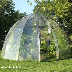 SUNBUBBLE-GREENHOUSE Serre Diy, Hardening Off Seedlings, Traditional Greenhouses, Best Greenhouse, Small Greenhouse, Survival Gardening, Greenhouse Kit, Greenhouse Plans, Mini Greenhouse