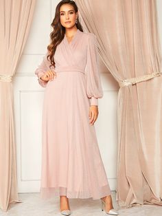 Shein Maxi Dress, Glitter Maxi Dress, Womens Winter Dresses, Mother Of The Groom Dress, Maxi Dress Long Sleeve, Dresses Birthday, Dress Glitter, Mother Of Bride Outfits, A Cinderella Story