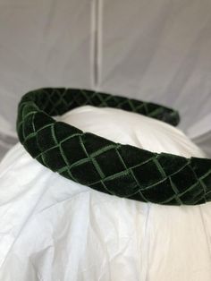 1 handwoven green velvet ribbon headband. Great for the holidays and school uniforms!Yes! I have many other colors- FOLLOW this link https://etsy.me/3ii18Mf One size fits most. Our wide headbands are about 3/4” (like a thumb) and narrow are about 3/8” (10mm-12mm, like a pinky), otherwise the standard headband is 1/2”.More velvet headbands:  https://www.etsy.com/shop/TheBeeHiveHairBuzz?ref=l2-about-shopname&search_query=velvetAll headbands from The Bee Hive- Hair Buzz are handmade and handwov Velvet Headbands, Sea Hair, Green Velvet Ribbon, Boho Head Wrap, Extra Wide Headband, Wide Headbands, No Slip Headbands, Twisted Turban Headband, Rainbow Headband