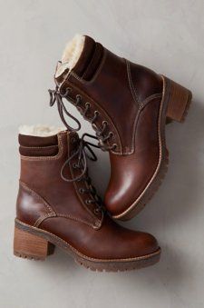 Work Attire Winter Boots, Luxury Classic Work Boots, Luxury Brown Casual Lace-up Boots, Luxury Classic Brown Work Boots, Luxury Classic Lace-up Boots For Work, Womens Brown Boots 2022, Womens Heeled Brown Ankle Boots, Women Leather Dress Boot, Womens Brown Fall Boots