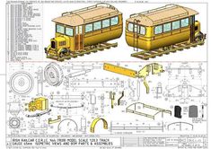 the blueprint shows how to build a school bus and other vehicle plans for children's play