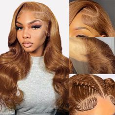 PRICES MAY VARY. Light Brown Lace Front Wigs Human Hair Material; Light Brown Wigs Human Hair, Raw Materials Come From One Young Girl,clean & Healthy,soft & Bouncy, No Chemical. Can Be Dyed, Straightened, Bleached And Restyled As Your Own Hair. Body Wave Wigs Advantage ; Light Brown Body Wave 13x4 Hd Lace Frontal Wigs Used Swiss Lace Which Will Lay More Undetectable On Your Skin To Look Like Your Real Scalp. No Tangles, No Shedding. We Can Customize Any Color. Brown Wig Human Hair Wig Cap Size : Honey Ombre, Lace Wigs Styles, Hd Lace Frontal Wigs, Body Wave Lace Front Wigs, Hd Lace Frontal, Lace Frontal Wigs, Blonde Lace Front Wigs, Lace Front Wigs Human Hair, Wigs Human Hair