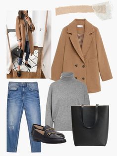 Classic Fashion Pieces, Stylish Outfits Casual, Look Boho Chic, Beige Outfit, Causual Outfits, Winter Fashion Outfits, Fall Winter Outfits, Minimalist Fashion