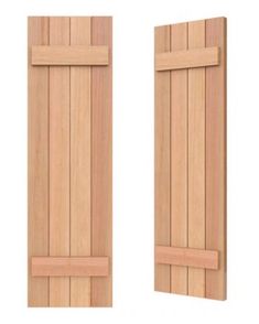 two open wooden doors on a white background