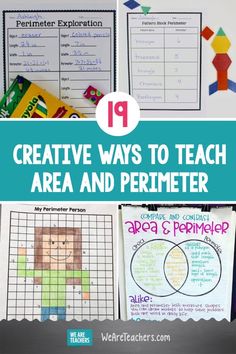 the top ten creative ways to teach area and perimeter