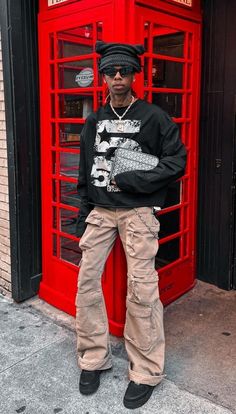 Quan Outfits Men, Quan Outfits, Black Timbs Outfit Men, Black Timbs Outfit, Timbs Outfit Men, Timbs Outfit, Black Timbs, Street Fits, Black Men Fashion Swag