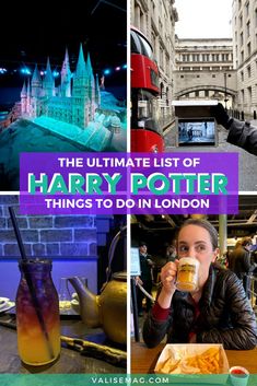 the ultimate list of harry potter things to do in london, including hogwart's castle