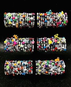 Find many great new & used options and get the best deals for 10 Custom Kandi Beaded Bracelets, Personalized Kandi, Rave Jewelry, Kandi Bundle at the best online prices at eBay! Free shipping for many products! Kandi Rave, Bead Styles, Rave Jewelry, Kandi Necklace, Alphabet Number, Birthday Board, Don't Leave, Necklace Choker, Festival Wear