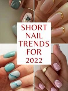 Classy Simple Nails, Short Nail Trends, Ideas Pedicure, Nails Metallic, Nails Holographic, Nails Gradient, Nails Marble, Nails Floral, Short Nail Manicure