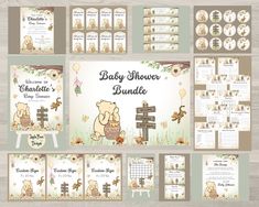 the baby shower bundle includes its own items and instructions for it's birth day