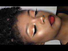 Erika Makeup, Ombre Lipstick Tutorial, Red Lipstick Tutorial, Red Ombre Lips, Ombre Lips Tutorial, Ombré Lips, Ombre Lipstick, Ombre Lip