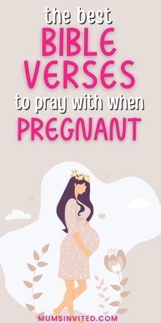 the best bible verses to pray with when pregnant