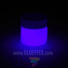 Phosphorescent Glow in the Dark Paint - Purple-GLO Effex Glow In The Dark Painting, Ultraviolet Color, Dark Painting, Glow In The Dark Paint, Nail Polish Jewelry, Glow Paint, Dark Paint, Uv Black Light, Water Based Acrylic Paint