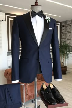 Dark Blue Suit Men Wedding, Dark Blue Tuxedo, Dark Navy Blue Suit, Navy Blue Suit Men, Navy Blue Groomsmen, Navy Blue Suit Wedding, Blue Tuxedo Wedding