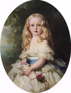 “Luise von Boden, Princess Biron of Curland Franz Xavier Winterhalter 1856 Painting - oil on canvas Height: 127.3 cm (50.12 in.), Width: 88.9 cm (35 in.) Deutsches Historisches Museum - Berlin (Germany)  Image via the Athenaeum” Franz Xaver Winterhalter, Era Victoria, Historical Painting, Old Paintings, Victorian Art, Old Art