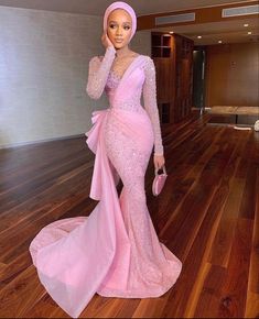 African Party Dresses, Nigerian Lace Styles Dress, Nigerian Lace Styles, African Prom Dresses, Mode Turban, Senior Prom Dresses, Pink Wedding Dress, Dress African, Lace Party Dresses