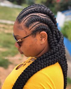 Feed In Braids Ponytail, Cornrow Braids, Feed In Braid, Cornrows Braids, Cornrow, Braided Ponytail, Protective Styles, The Face, Crochet Earrings