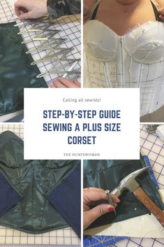 step - by - step guide to sewing a plus size corset