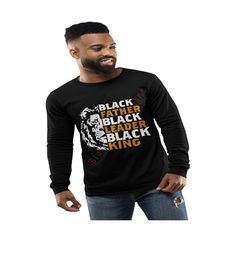 Celebrate the strength and leadership of black fathers with our Black Father, Black Leader, Black King t-shirt. Featuring a bold design and comfortable fit, this shirt is perfect for any proud black father who wants to showcase their importance in the community. Let your shirt do the talking and show the world what it means to be a black king. Black Leaders, Black Fathers, Kings Man, King Tshirt, Black King, Men T Shirt, Bold Design, The Community, Leadership