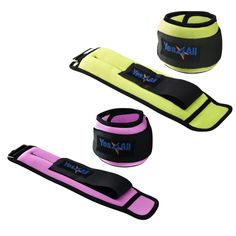 three different types of wrist wraps with straps on each side and one in the middle