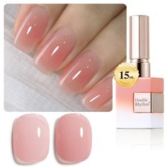 PRICES MAY VARY. Jelly Milky GEL POLISH: 1 pc 15ml jelly gel polish, different layers with different effects,need to be cured under UV or LED Lamp for 60-120s. Must apply with Base Gel and Top Coat. Please shake the bottle or warm it with hot water before use, to acheive a better effect. HIGH DURABILITY: Easy to apply even for the beginner, effect last long for 28 days and bring you high gloss shine under proper application. It is an ESSENTIAL for every nail art lover! HEALTHY FORMULA: 9 toxin f Jelly Nail Polish, Uv Nail Polish, Jelly Nail, Nail Polish Nail Art, Milky Nails, Damaged Nails, Nail Polish Art, Uv Nails, Jelly Nails